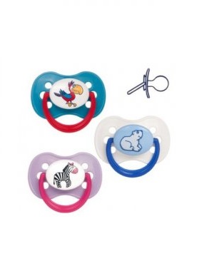 *Пустушка Canpol 22/595 Animals силіконова кругла 0-6 м.