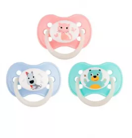 *Пустушка Canpol 22/597 Animals силіконова кругла 18+ м.