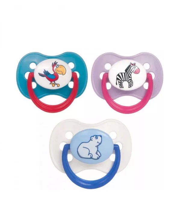 *Пустушка Canpol 22/596 Animals силіконова кругла 6-18 м.