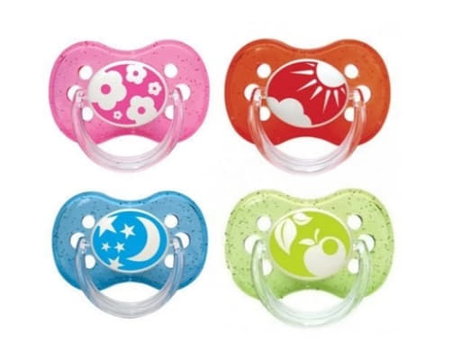 *Пустышка Canpol силиконовая круглая Nature 6-18 м