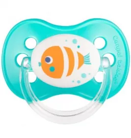 *Пустышка Canpol силиконовая круглая Nature 6-18 м