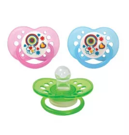 Пустушка Lindo А031 силіконова кругла 6-12 міс