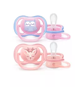 *Пустушка Avent 085/59 Ultra Air з декором 0-6 міс 2шт