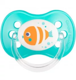 *Пустышка Canpol 22/410 силиконовая круглая Brokat 0-6 мес