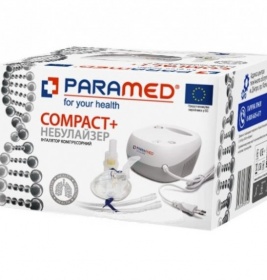 Ингалятор (Небулайзер) Paramed Compact+ компрессорный