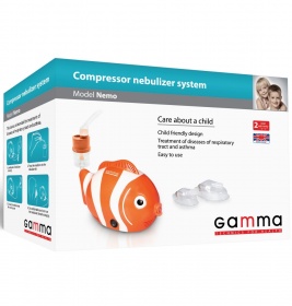 *Інгалятор Gamma Небулайзер Nemo компресорний