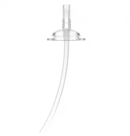 *Силиконовая непроливающая трубочка Canpol