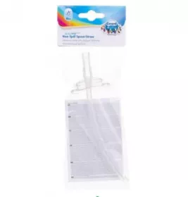 *Силиконовая непроливающая трубочка Canpol