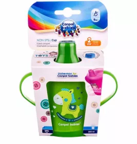 *Непроливающий поильник Canpol Anywayup 250 мл