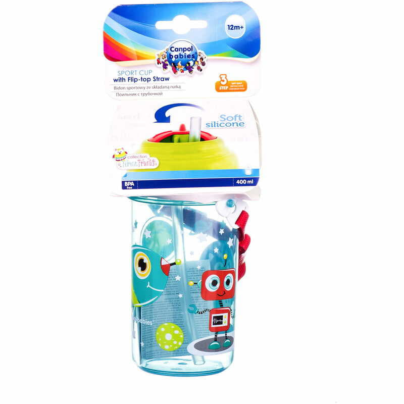 *Чашка Canpol с двойной стенкой и наполнением