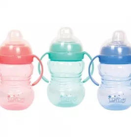 Поїльник-непроливайка Lindo з ручками та силіконовим носиком від 6 міс. 270 мл