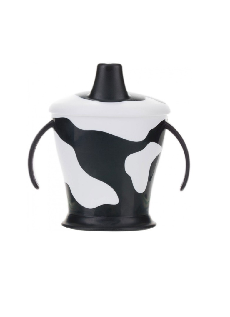 Кружка-непроливайка Canpol 31/404_bla Корівка чорна