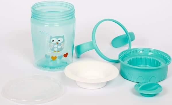 Стакан-непроливайка Lindo з ручками 270мл