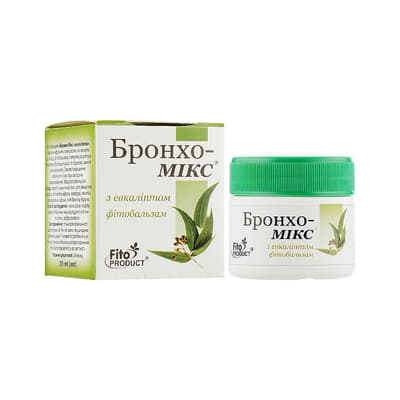 Бронхо-Мікс з евкаліптом фітобальзам 20мл