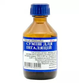 *Суміш д/інгaляцій флак. 40мл Фітофарм