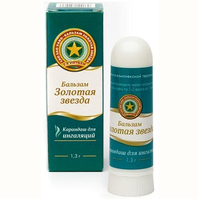 *Бальзам Зірочка олівець для інгаляції 1,2 г