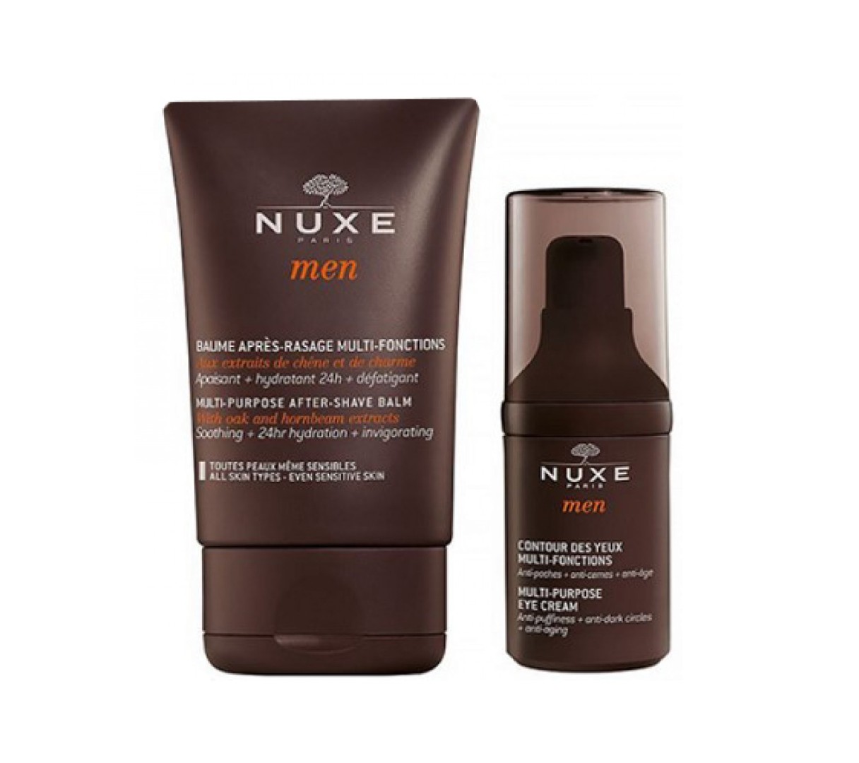 *Набір NUXE Бальзам Мен після гоління 50 мл+Засіб МЕН для контуру очей 15 мл
