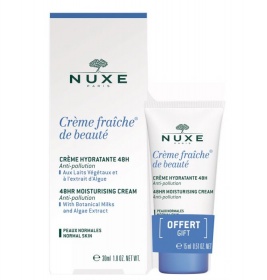 *Набір NUXE Крем-Фрешй зволожуючий крем (30мл+15мл)