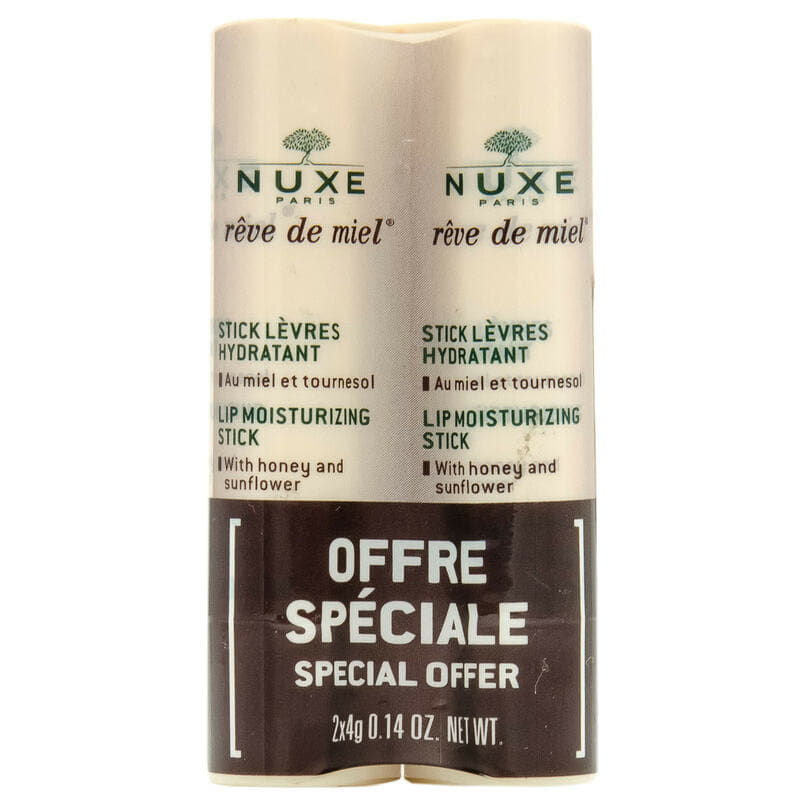 *Набір NUXE ДУО Медова мрія стік для губ 2х4г