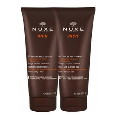 Гель NUXE Нюкс Мен ДУО Очищающий 2*200 мл Гель NUXE Нюкс Мен ДУО Очищающий 2*200 мл