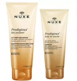 *Набір NUXE (Чудова олія д/душу200мл+Чудове молочко для тіла100мл)