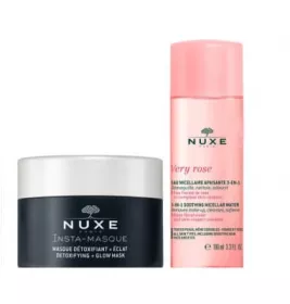 *Набір NUXE Інста-маска детоксифікуюча 50мл + Міцелярна вода Вері роуз 3-в-1 100мл
