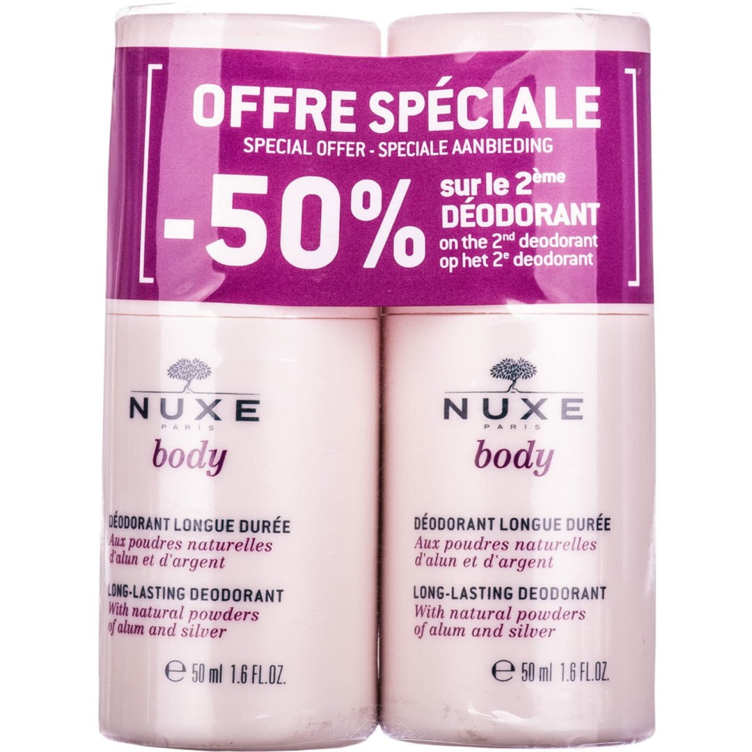 *Набір NUXE ДУО Боді кульковий дезодорант 50 мл*2