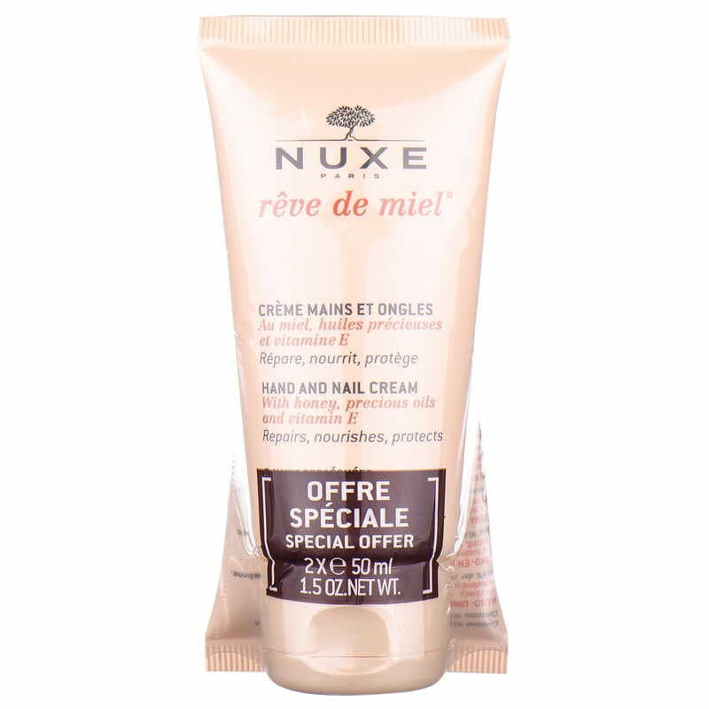 *Набір NUXE ДУО Медова мрія Ультракомфорт крем для рук і нігтів 2*50мл
