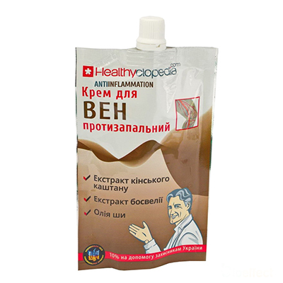 Крем косметичний для вен 