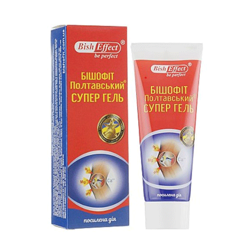 Бішофіт Полтавський Супер гель, РАГС (Полтава, Україна), 75 мл