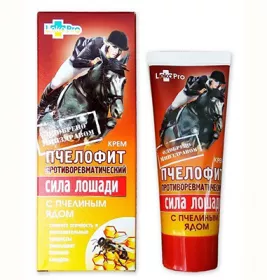 *Крем Сила Лошаді Пчелофіт з бджолиною отрутою 75мл