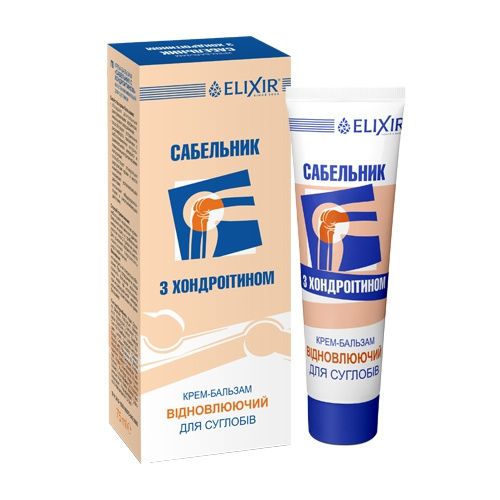 Крем-бальзам Еліксир Вовче тіло (Сабельник) з хондроітином 150 мл