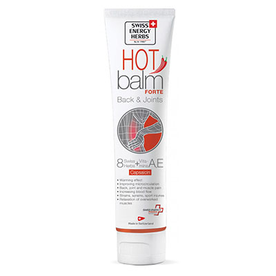 Бальзам Swiss Energy Hot Balm Forte зігріваючий з капсаіцином 75мл
