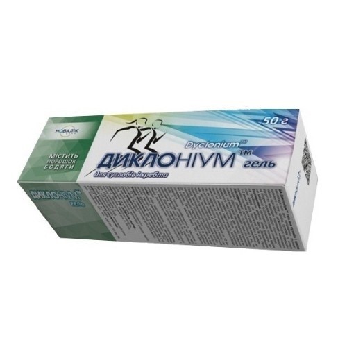 *Диклониум гель 50г