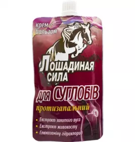 Крем-бальзам Лошадиная сила для суглобів протизапальний 100мл