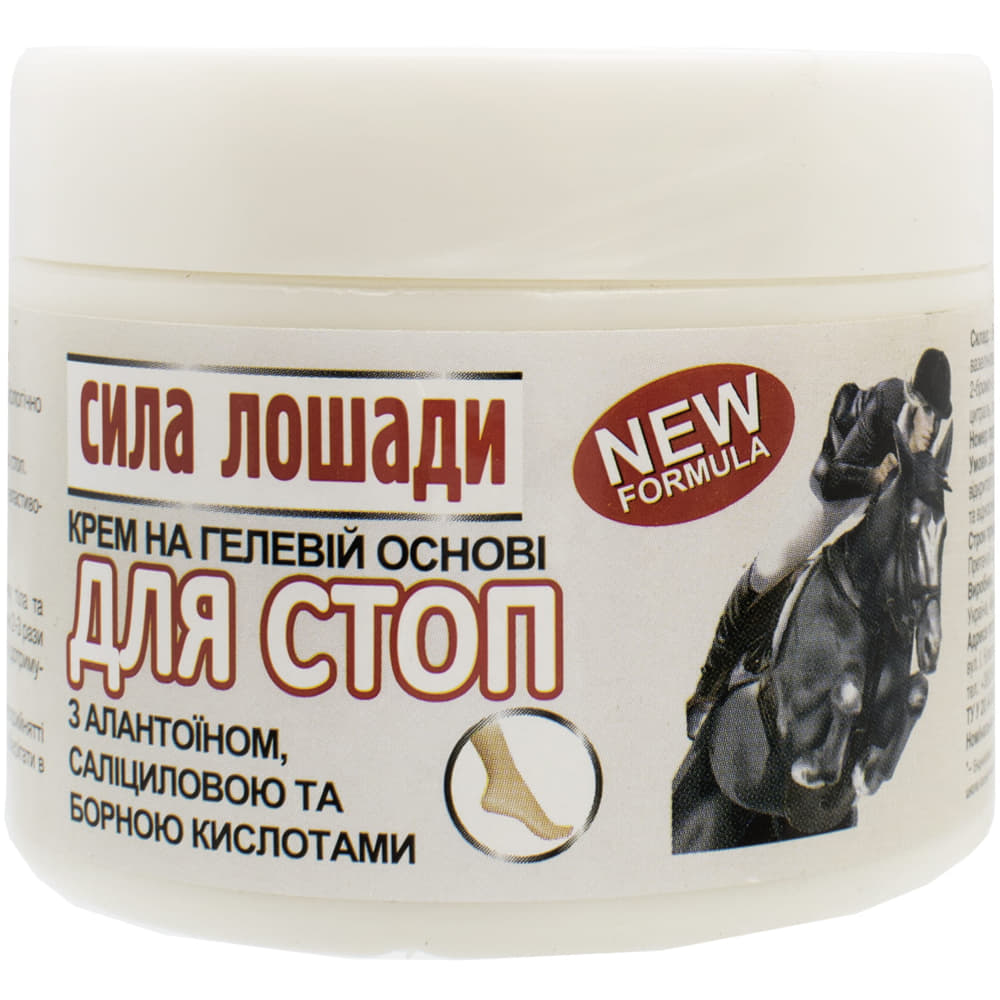 Крем на гелевій основі д/стоп 