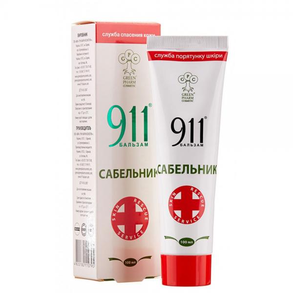 Бальзам 911 Сабельник туба 100мл
