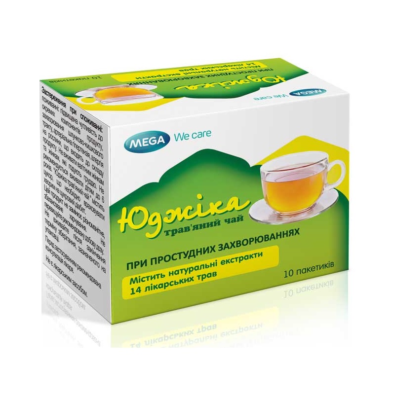 *Юджика трав`яний чай №10 у пакетиках
