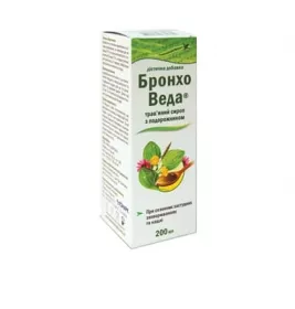 *Бронхо Веда сироп подорожник флак. 200мл