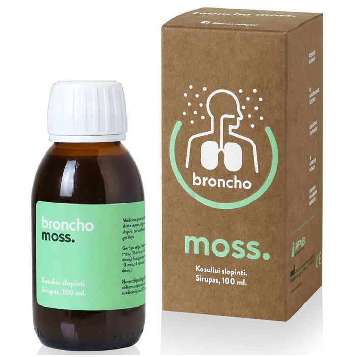 *БронхоМосс сироп від кашлю BronchoMoss 100мл