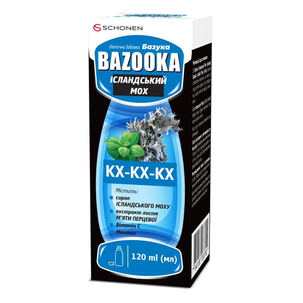 *Базука Исландский мох эликсир фл.120мл