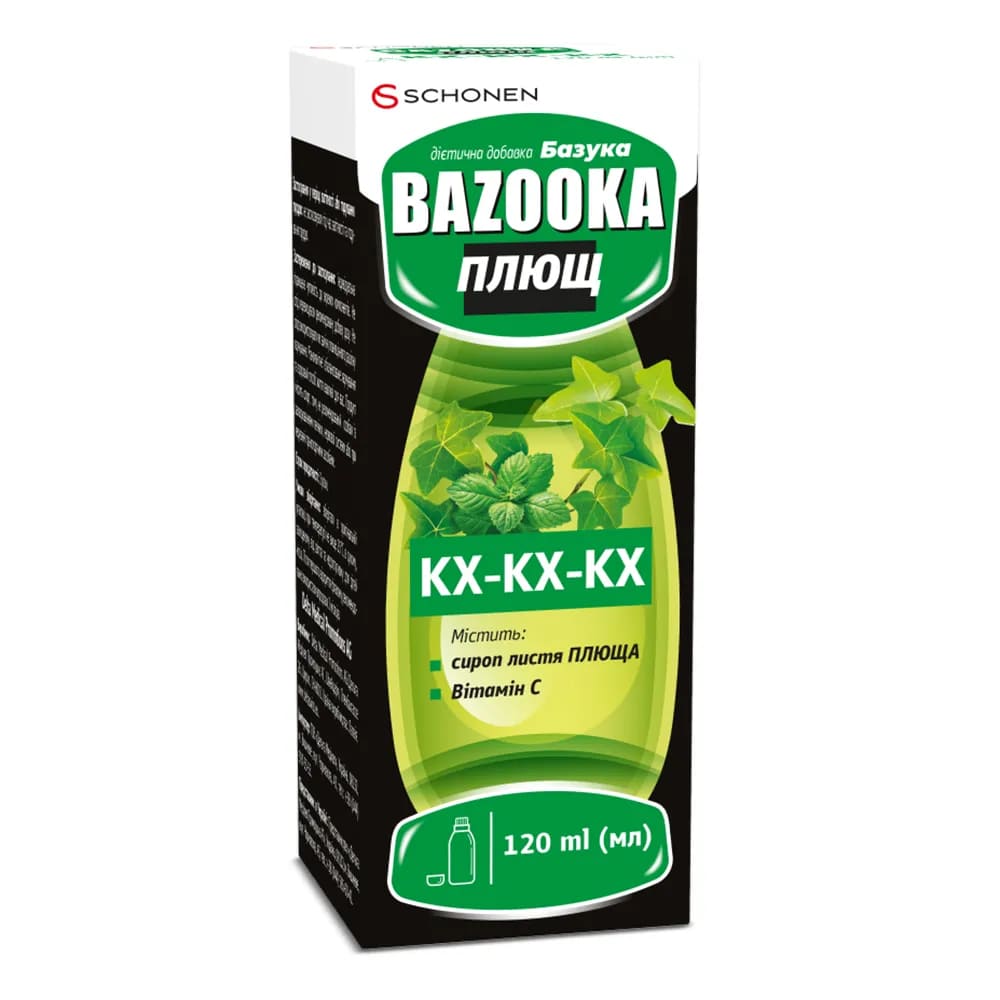 *Базука Плющ эликсир фл.120мл