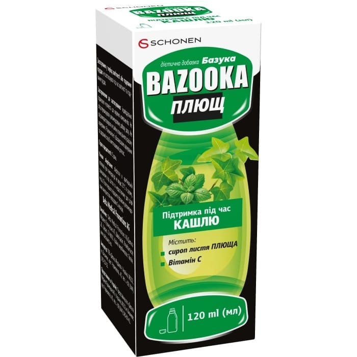 *Базука Плющ эликсир фл.120мл