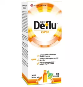 Дефлю сироп флак. 100мл