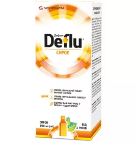 Дефлю сироп флак. 100мл