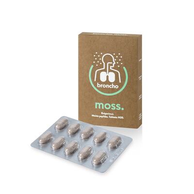 *БронхоМосс таблетки от кашля BronchoMoss №20