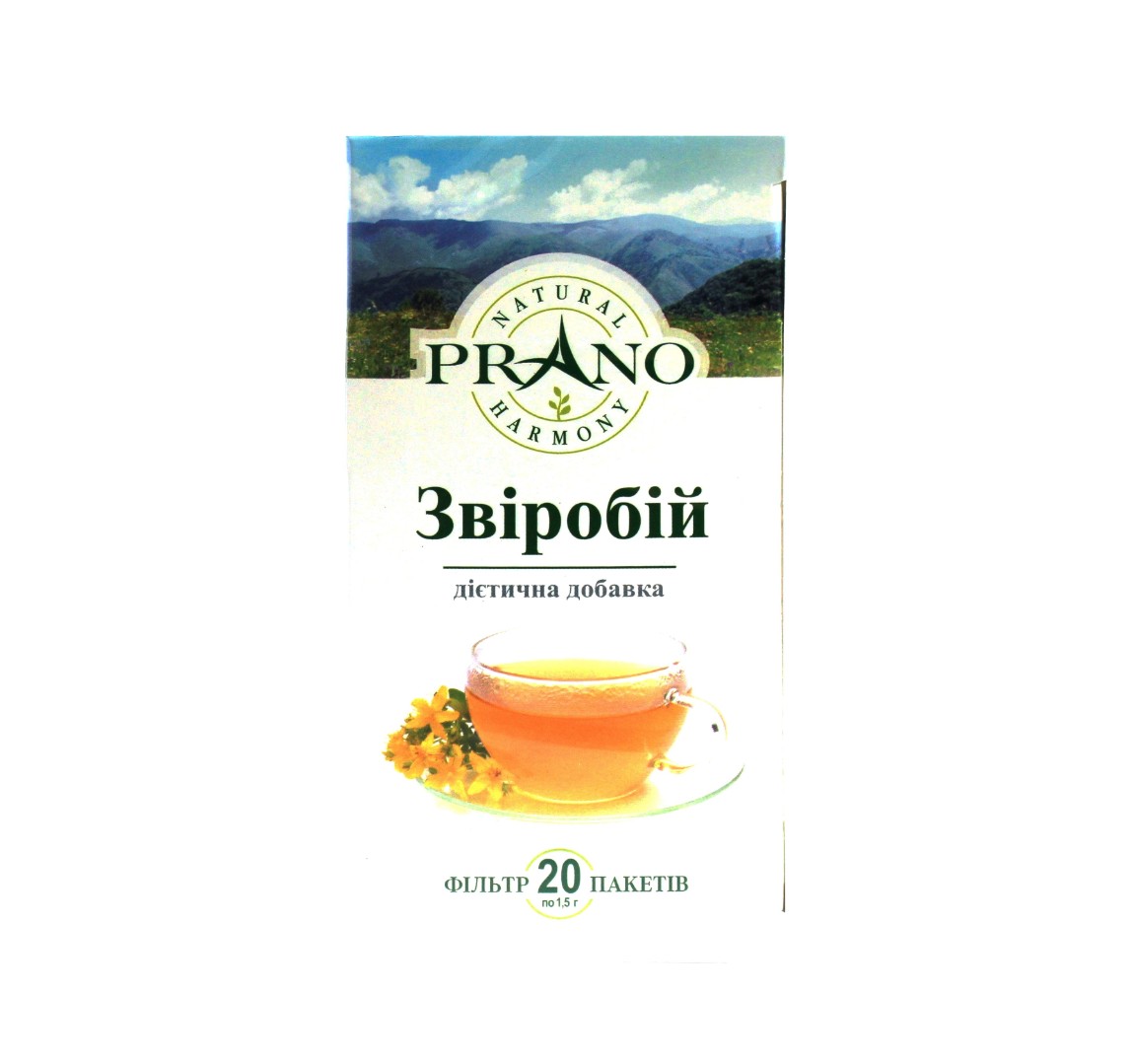 Фіточай Prano Звіробою трава ф/п №20 (Україна)