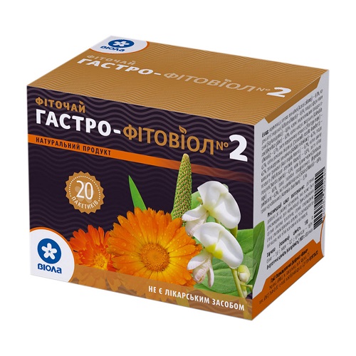 *Фиточай Гастро-ФИТОВИОЛ №2 по 1,5г №20