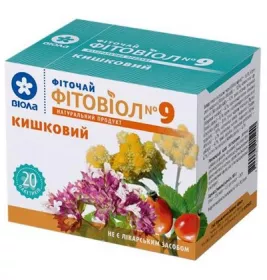 *Фіточай ФІТОВІОЛ №9 Кишковий по 1,5 г. №20