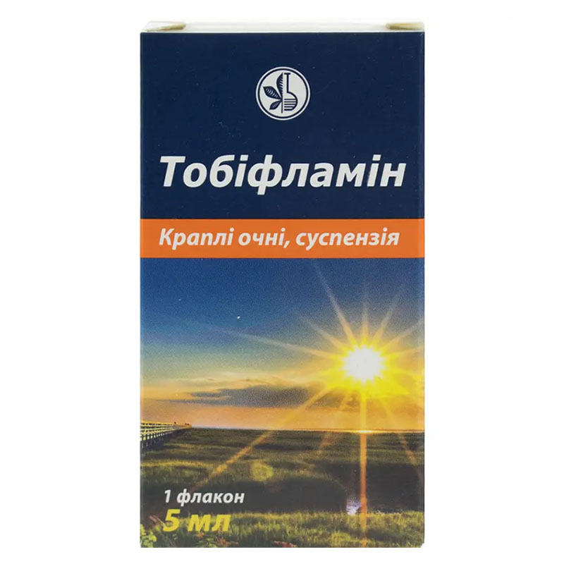 Тобифламин суспензия капли глазные по.5 мл во флаконе 1 шт.